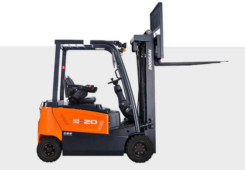 Forklift operator safely handling a commercial load in Tring